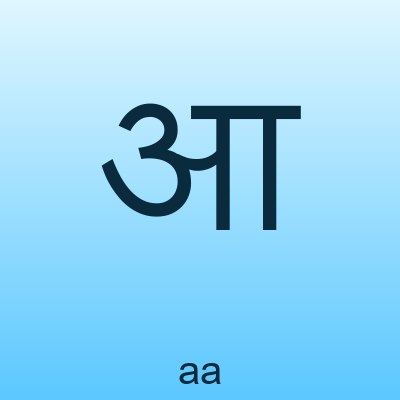 आ — aa