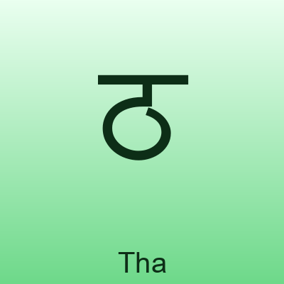 ठ — Tha