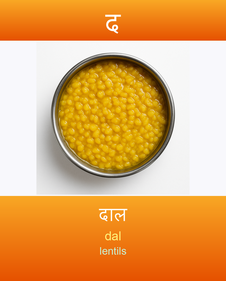 दाल — dal (lentils)