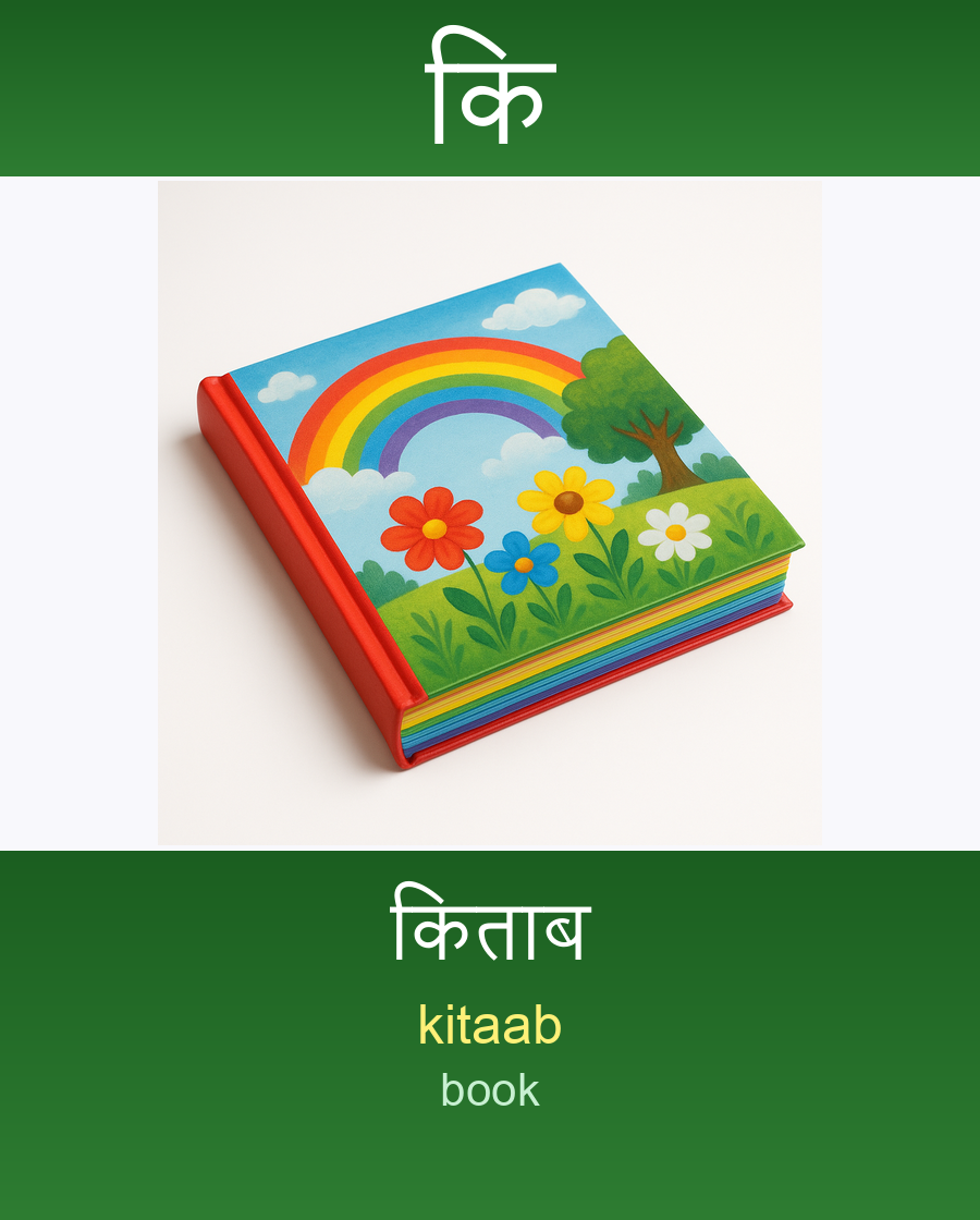 कि — किताब