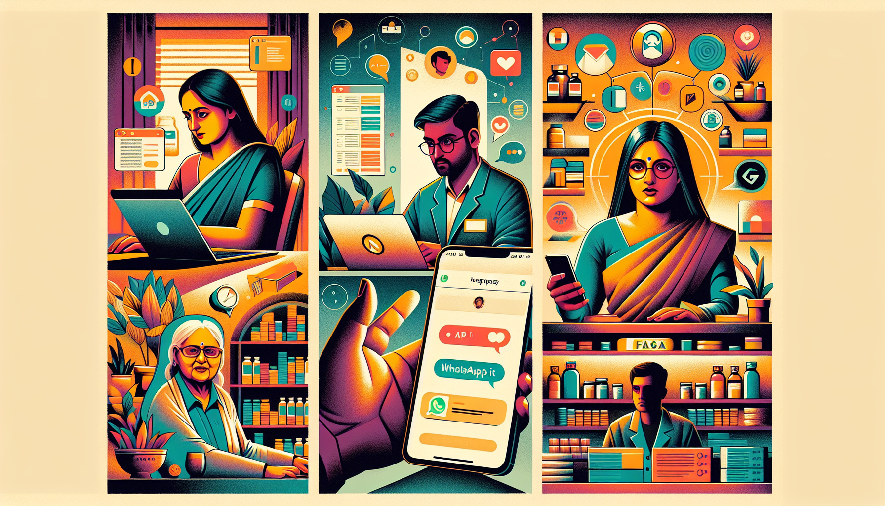 Level 7 Build With AI hero — four Indian professionals creating real projects with AI as co-builder